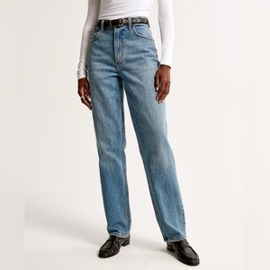 Abercrombie Ultra High Rise 90s Straight Jean